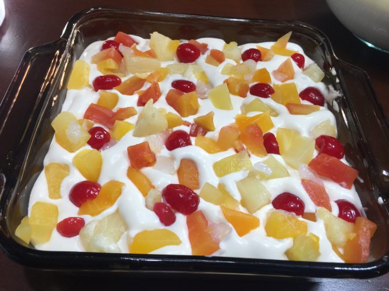 Fruit Cocktail Graham Float Pinoy Style Recipe