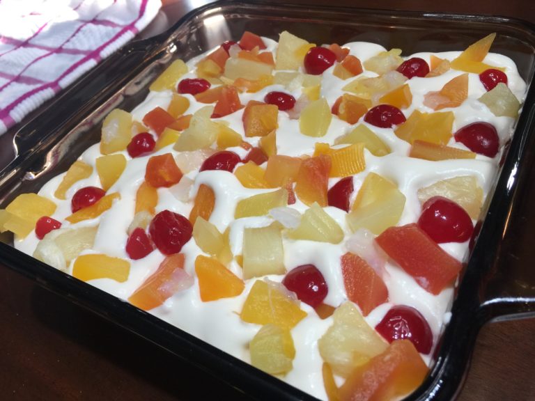 Fruit Cocktail Graham Float Pinoy Style Recipe