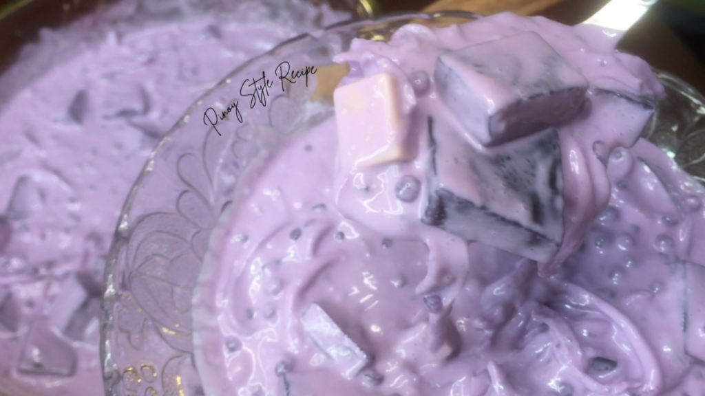 UBE BUKO JELLY DESSERT Pinoy Style Recipe