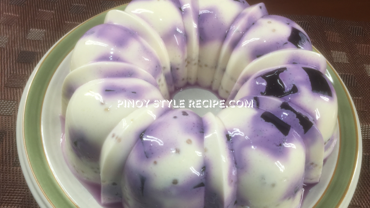 CREAMY UBE SAGO JELLY Pinoy Style Recipe