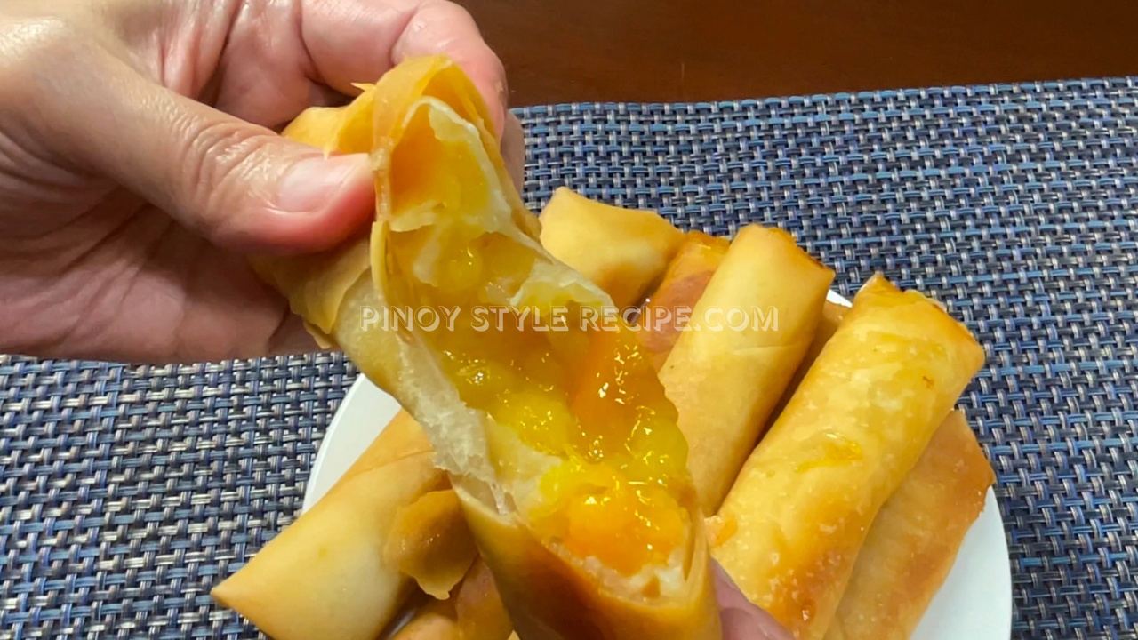PEACH MANGO LUMPIA Pinoy Style Recipe